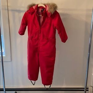 Girls Ver de Terre Snowsuit Sz 5T
